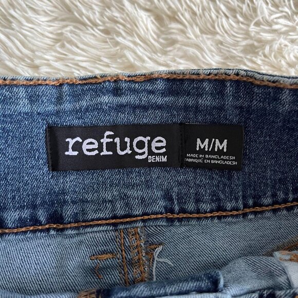 REFUGE - Y2K Denim Mini Skirt - Picture 5 of 5